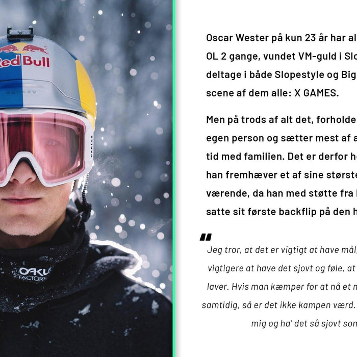 PROFILINTERVIEW: MØD OSCAR WESTER - Steep & Deep