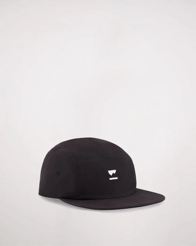 Mons Royale Ridgeline 5 Panel Cap – Black