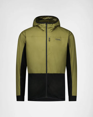 Mons Royale Diversion Merino Wind Jacket – Fern / Black
