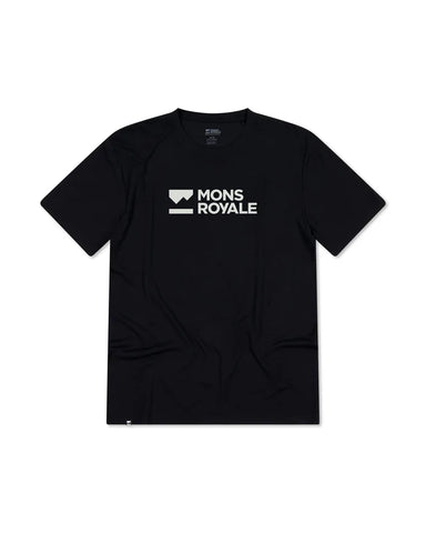 Mons Royale Icon Merino T-Shirt – Black