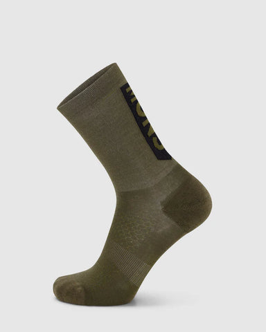 Mons Royale Atlas Merino Crew Sock – Dark Olive