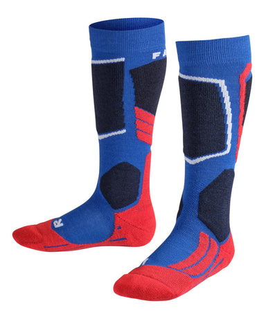 FALKE SK2 Intermediate Kids – Cobalt blue
