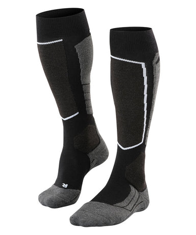 FALKE SK2 Intermediate Wool Men – Black Mix