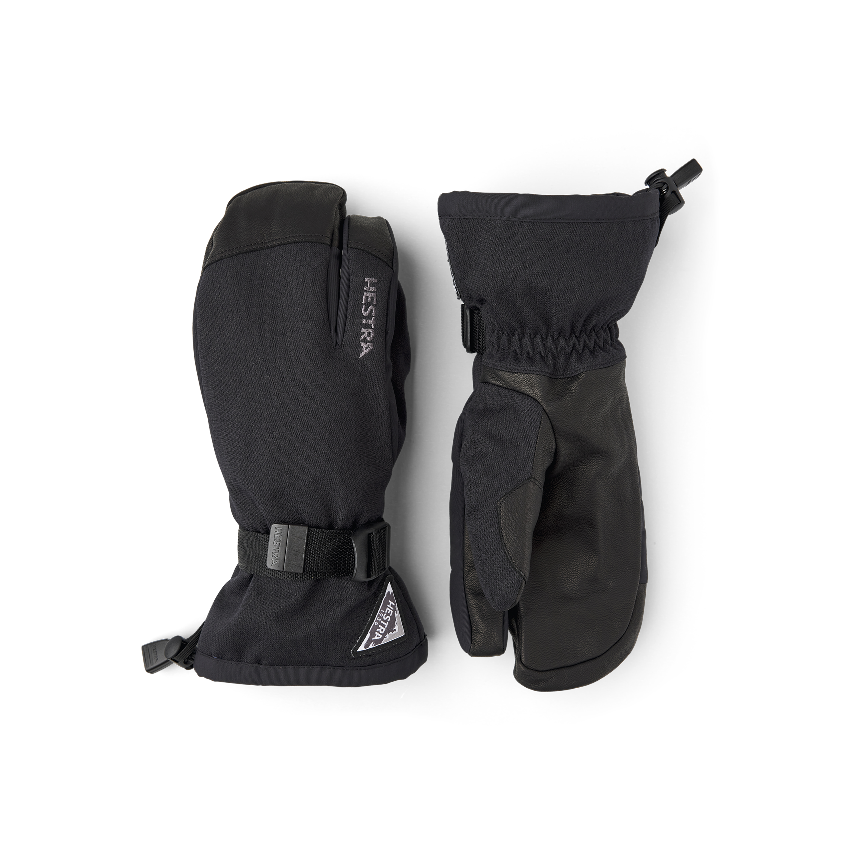 Hestra Powder Gauntlet - 3 finger Black