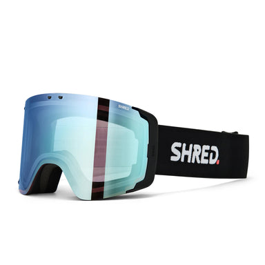SHRED Gratify Goggles – BLACK + 2.0 DEEP BLUE