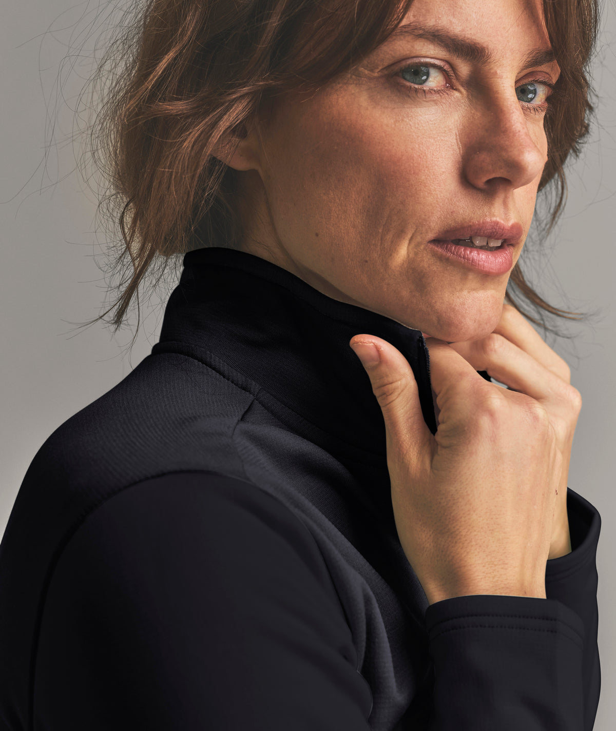 ORTOVOX FLEECE LIGHT ZIP NECK W