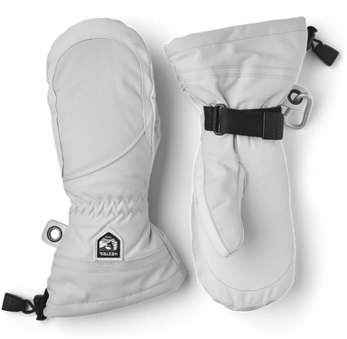 HESTRA Heli Ski Female Luffe – Pale Grey / Offwhite