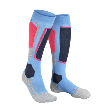 FALKE  SK4 Wool Women Socks – Blue/Purple