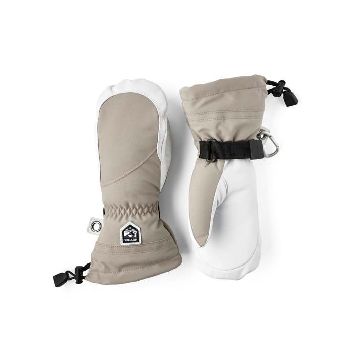 Hestra Heli Ski Female Luffe Khaki / Offwhite