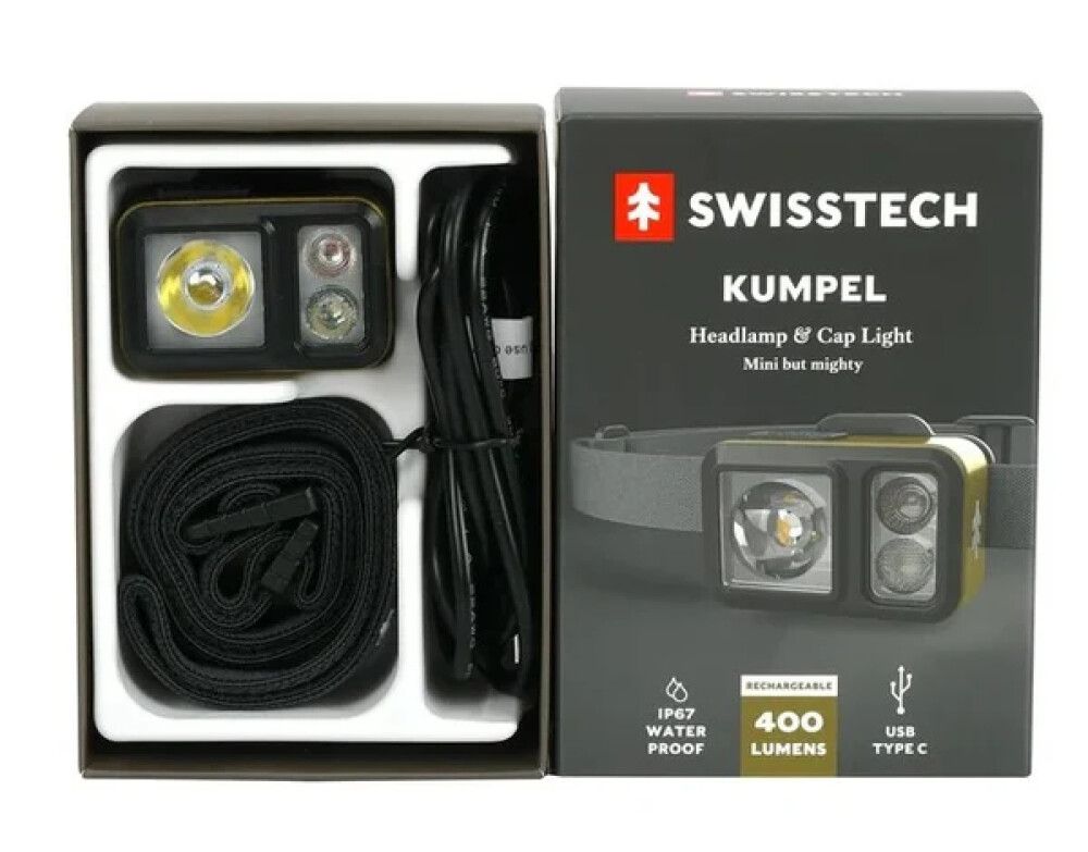 Swiss Tech 400 Lumen Mini LED Headlamp