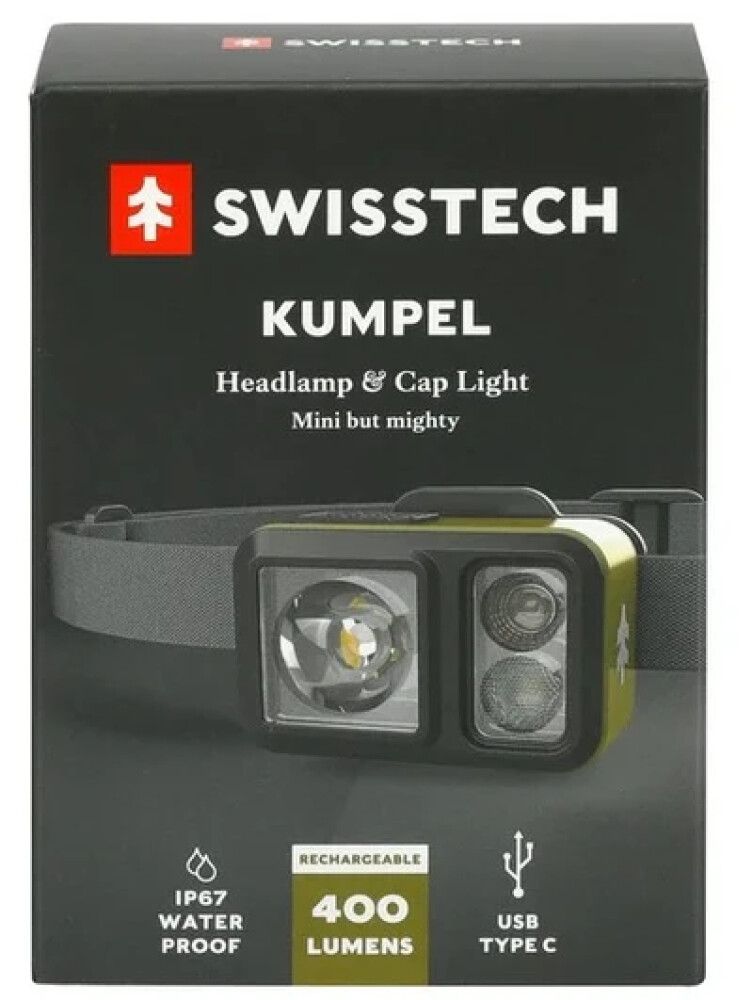 Swiss Tech 400 Lumen Mini LED Headlamp