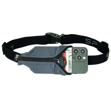 Spibelt Large Pocket w/Zipper – Anthracite with Blk Zipper