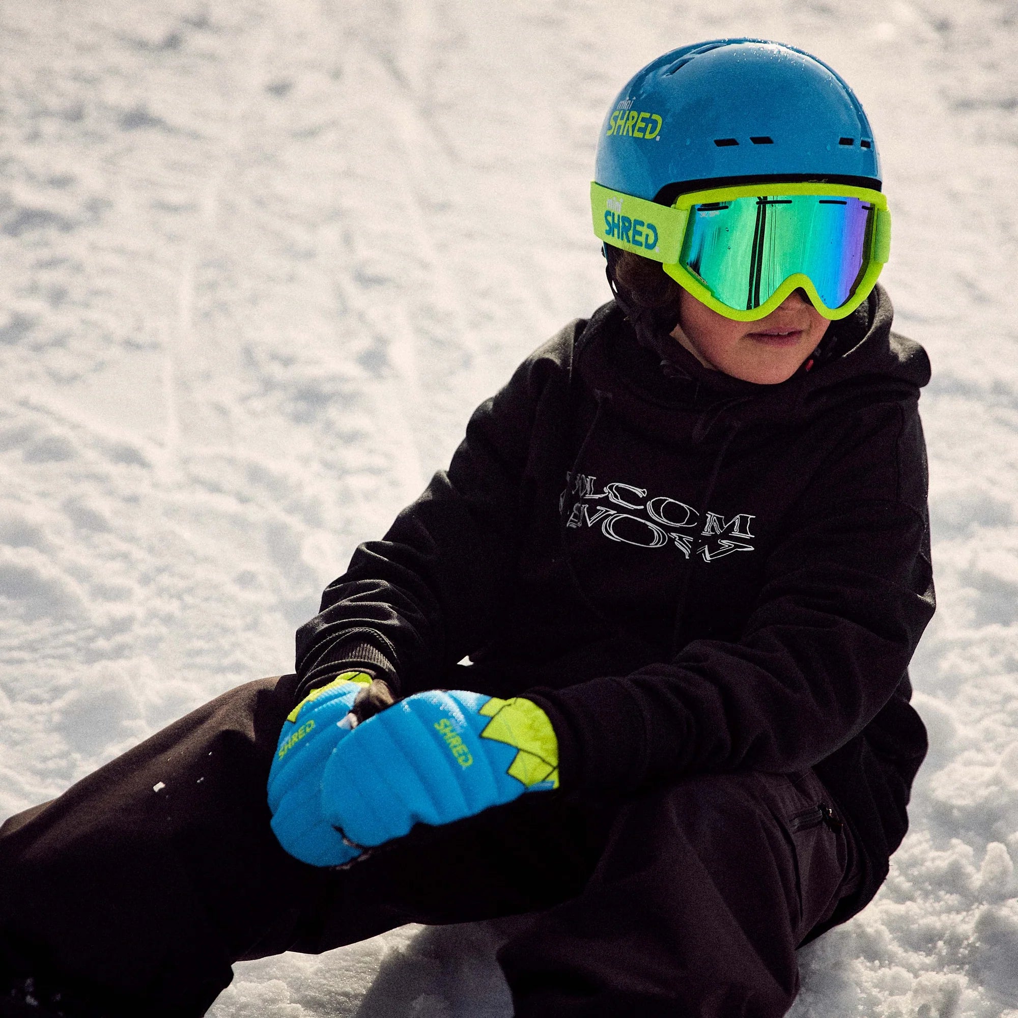 Shred Ski Race Protective Mittens Mini