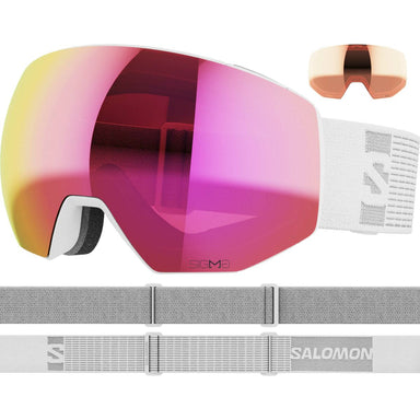 Salomon Radium Prime Sigma Skibrille med 2 linser – White / Universal PR