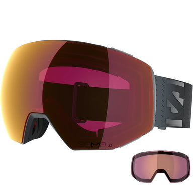 Salomon Radium Prime Sigma Skibrille med 2 linser – Rainy Day