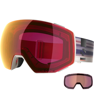 Salomon Radium Prime Sigma Skibrille med 2 linser – Ebony