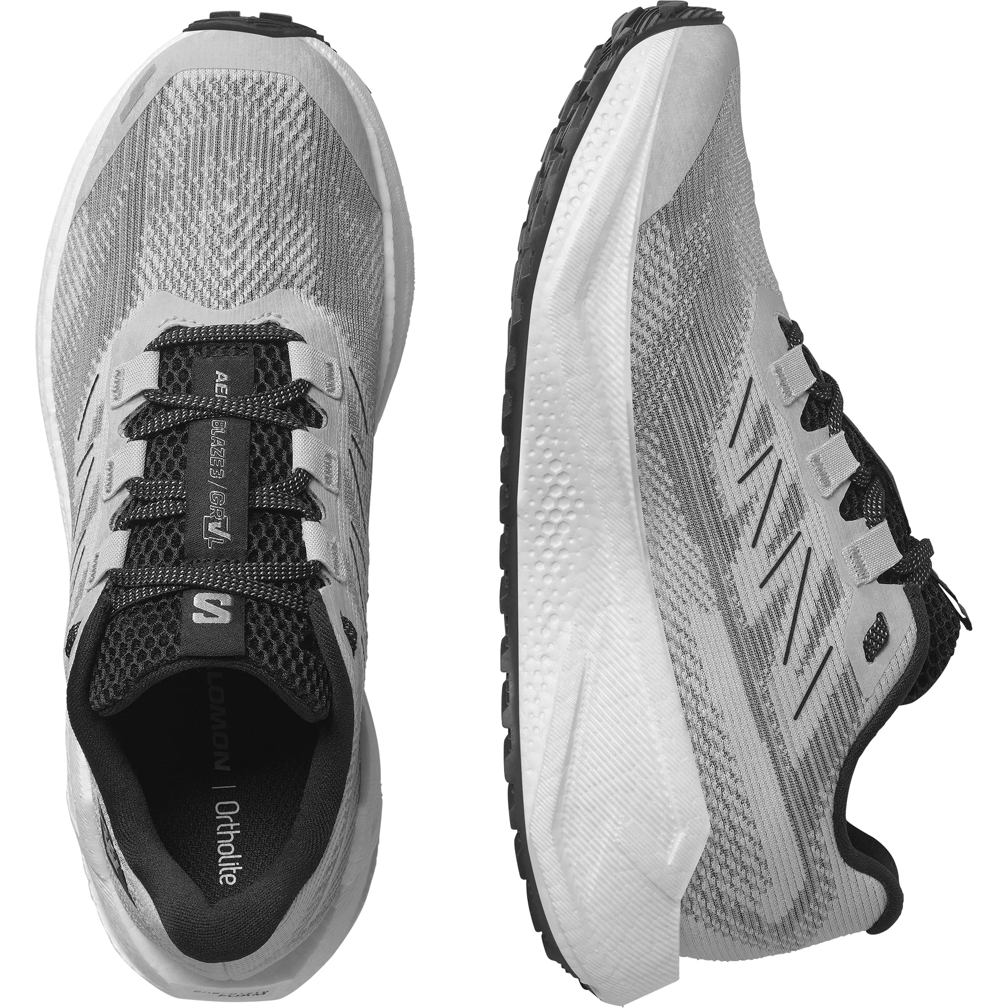 Salomon AERO BLAZE 3 GRVL Lunar Rock/White/Black