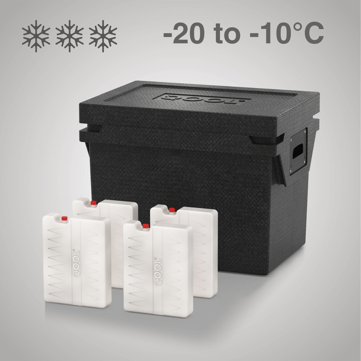 Qool Box M - Sort Eco