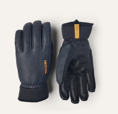 Hestra Army Leather Wool Terry - 5 finger – Grey