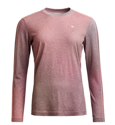Ortovox Rock 'N' Wool Baselayer trøje Women – Dawn Rose