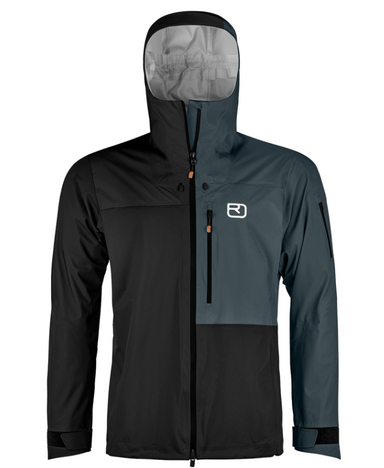 Ortovox 3L Ortler Jacket Men – Black Raven