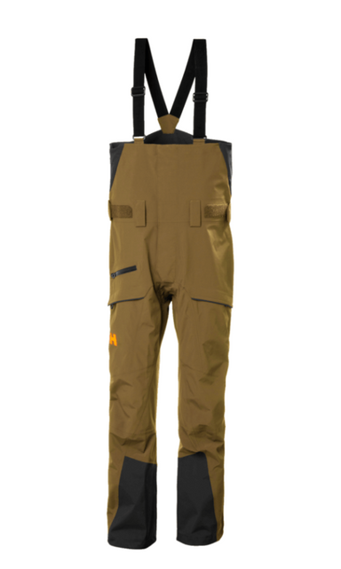 Helly Hansen Sogn Bib Shell Pant M – Sepia