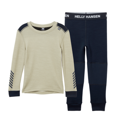 Helly Hansen K Lifa Merino Set Jr – Light Lav
