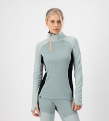 MONS Royale Olympus Half Zip – Glacier / Dew / Black