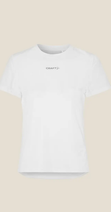 Craft Adv Essence SS Tee 2 Women – Hvid