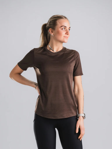 FUSION WOMENS C3 T-SHIRT – Brown
