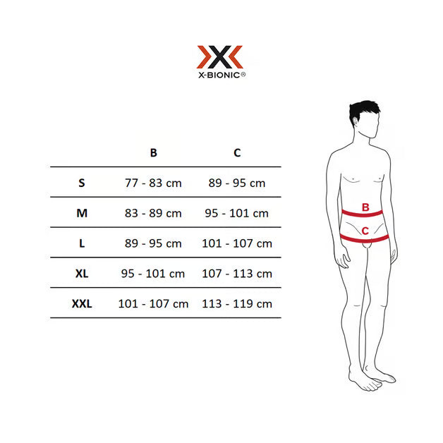 X-BIONIC® RUNNING BELT - X BLACK/X WHITE