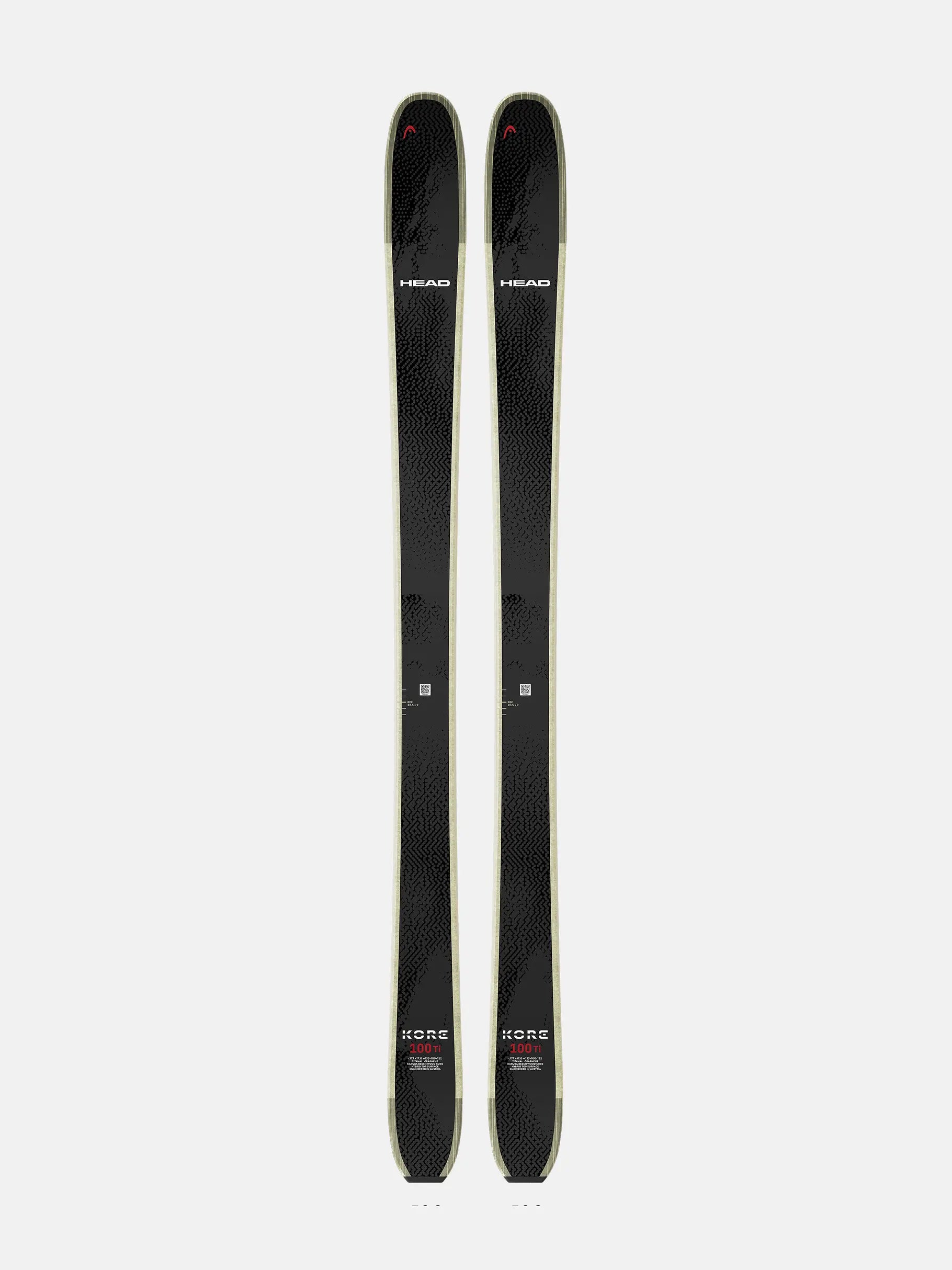 HEAD KORE 100 Ti Freeride Ski u. binding