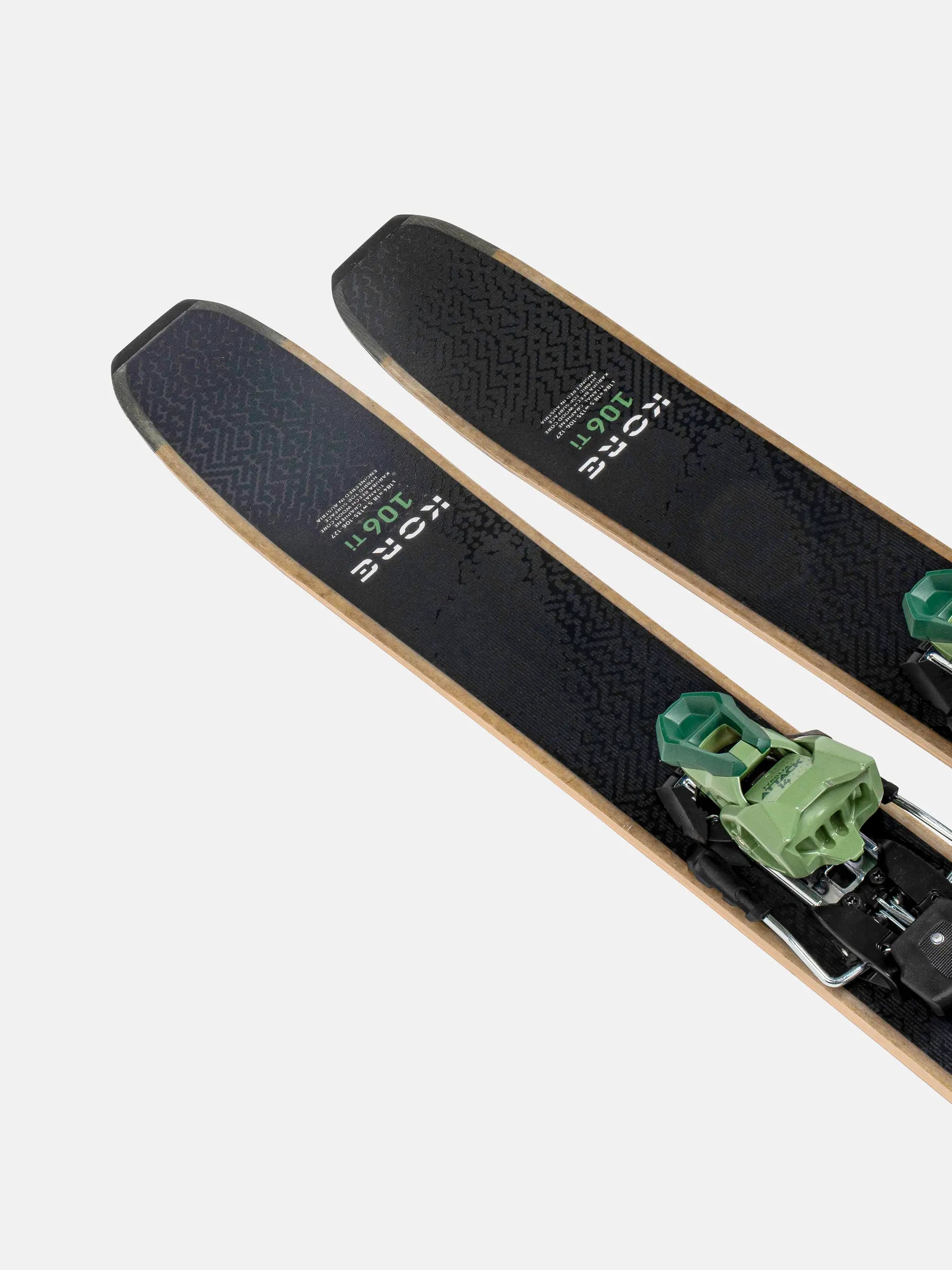 HEAD KORE 106 Ti Freeride Ski u. binding