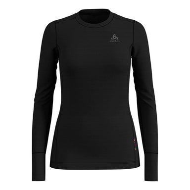 ODLO Merino Top Crew Neck L/S – BLACK