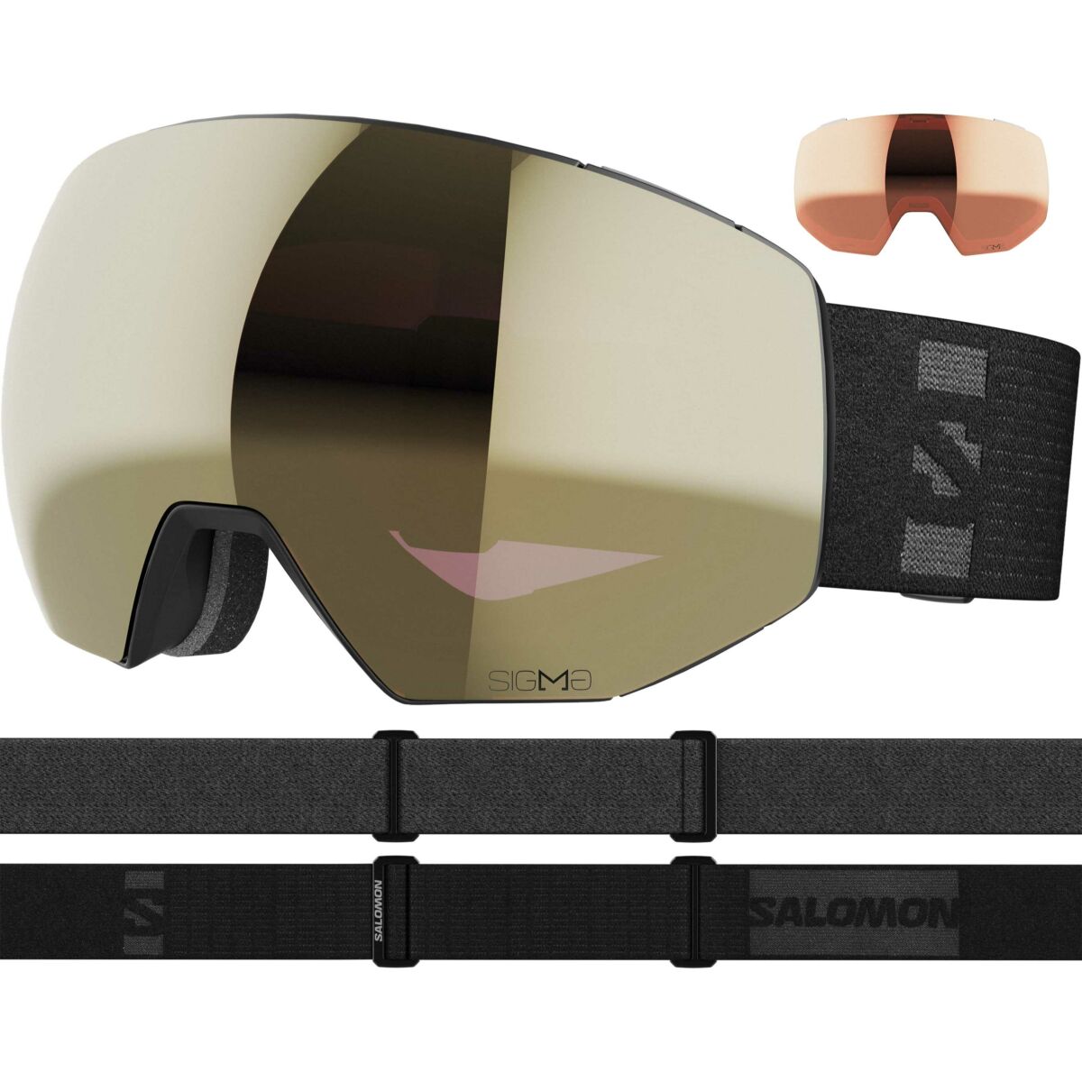 Salomon Radium Prime Sigma Skibrille med 2 linser