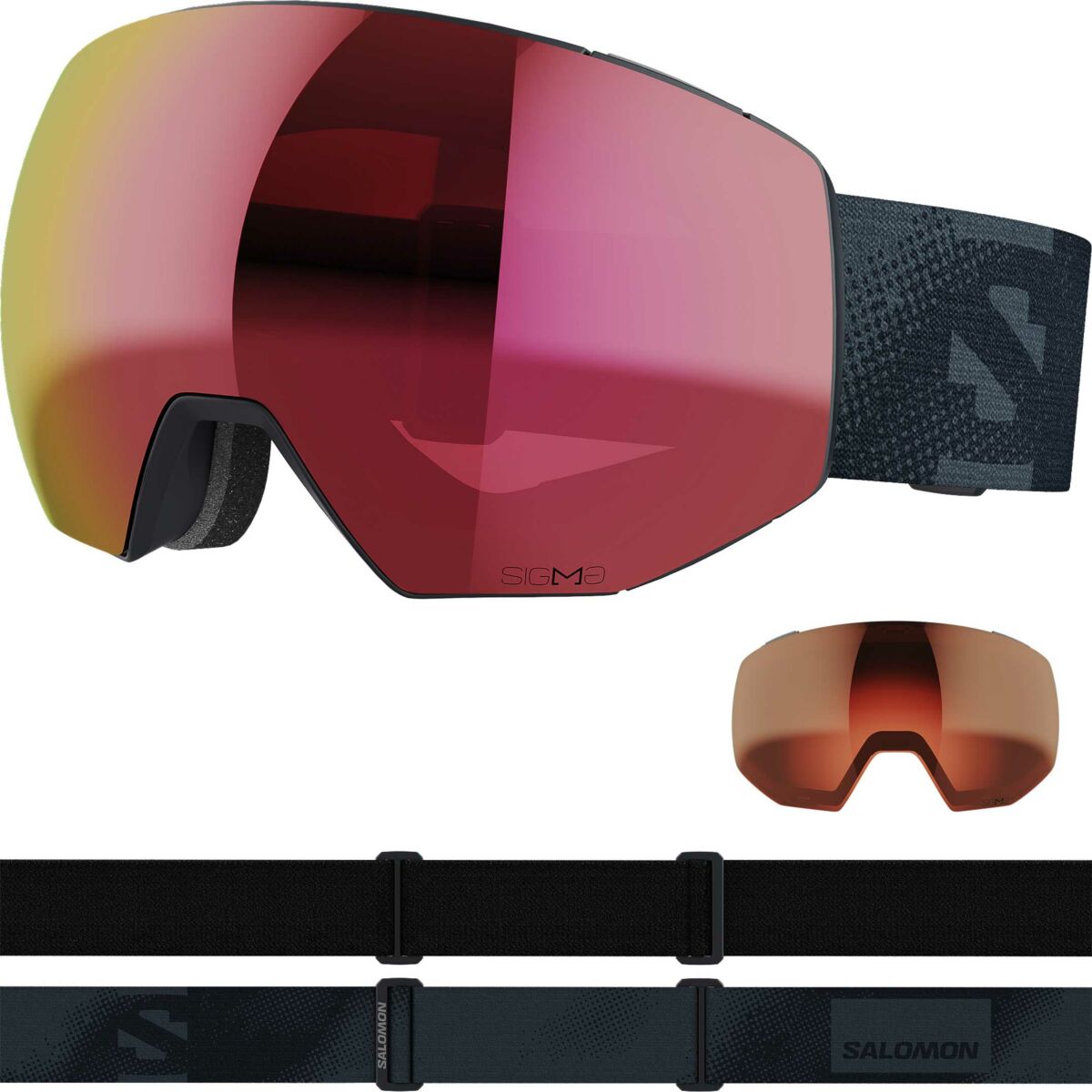 Salomon Radium Prime Sigma Skibrille med 2 linser