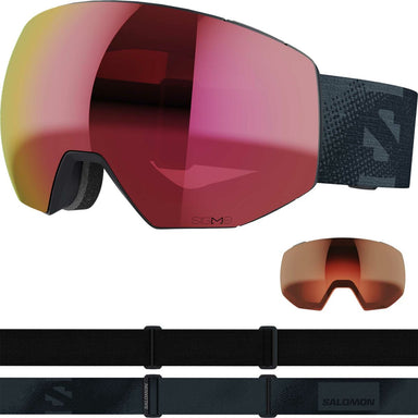 Salomon Radium Prime Sigma Skibrille med 2 linser – Ebony / Universal PR
