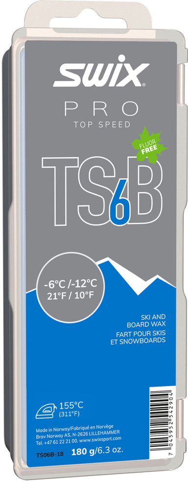 SWIX TS6B -6C/-12C 180 gr.