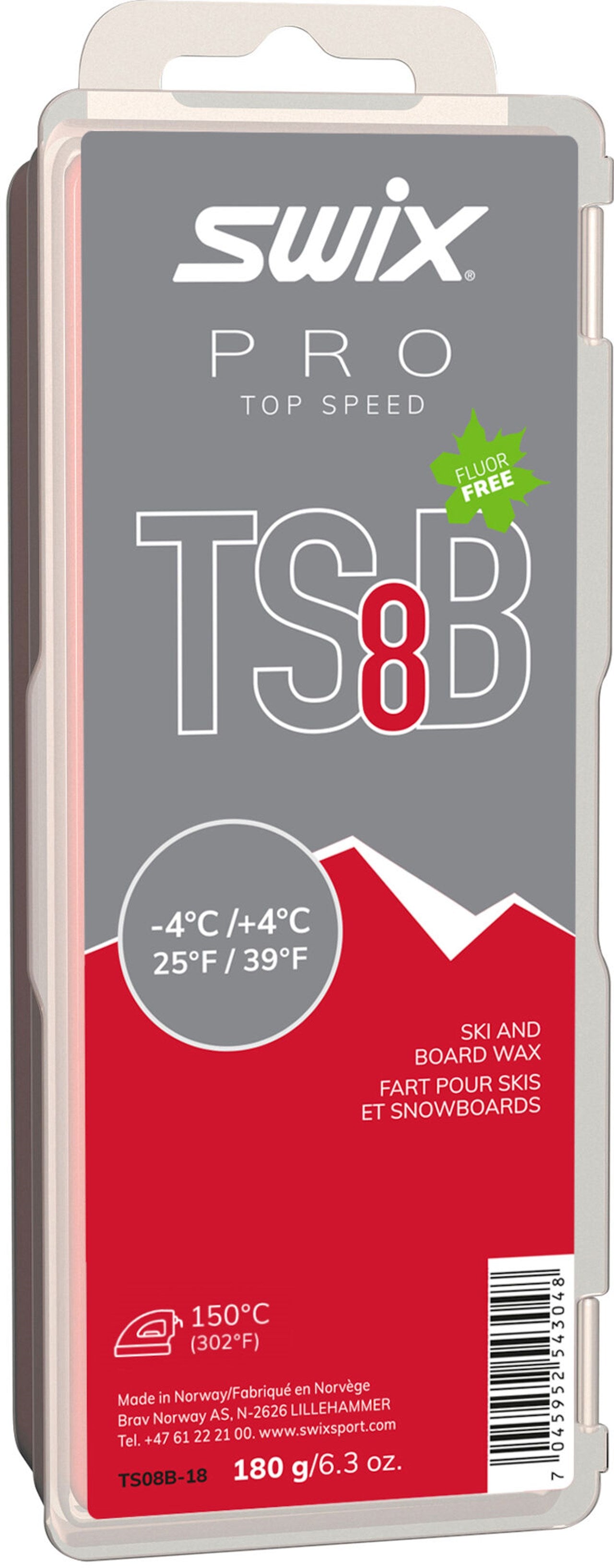 SWIX TS8B -4C/+4C