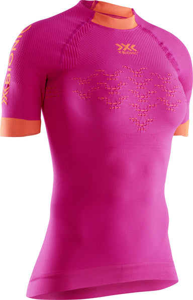X-BIONIC® THE TRICK RUN shirt 4.0 WMN – TRICK PINK/KURKUMA ORANGE