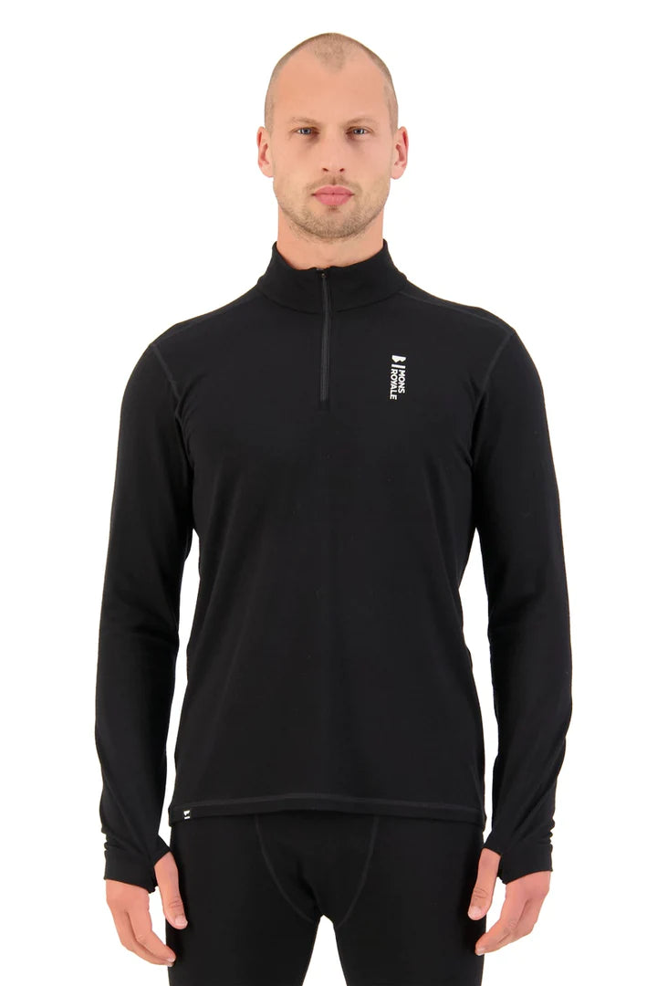 MONS Royale Cascade Merino Flex 200 1/4 Zip M