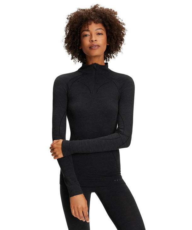FALKE  Women long sleeve Shirt Zip Wool-Tech