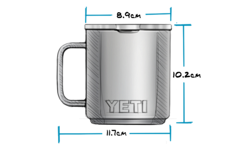 YETI RAMBLER 10 OZ (296 ML) MUG