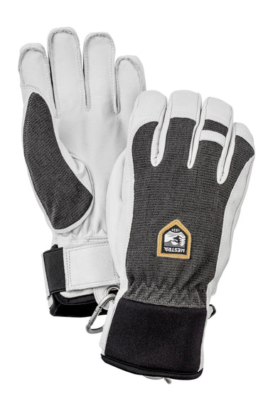 Hestra Army Leather Patrol 5-Finger Skihandsker – Charcoal