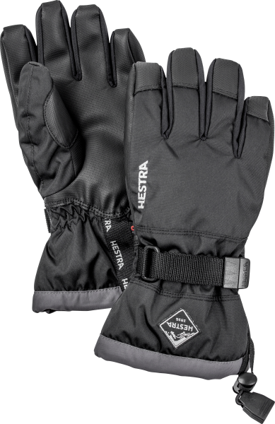 32530 - Svart / Grafit Gauntlet CZone Jr. - 5 finger