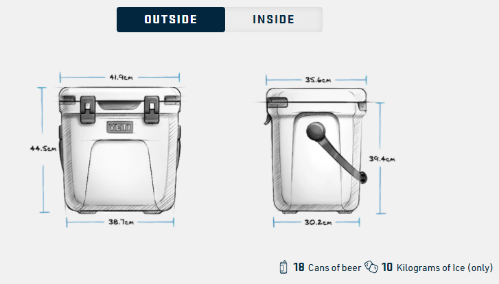 YETI ROADIE 24L COOL BOX